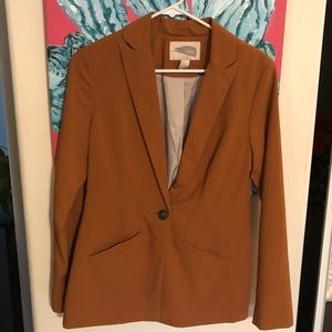 Forever 21 burnt orange blazer jacket nwot